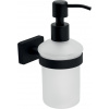 Novaservis Dávkovač mydla GRETA, čierna matná AGR34BL