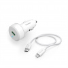 Hama set: rýchla USB nabíjačka do vozidla USB-C PD 20 W + kábel USB-C Lightning 1 m 00201611
