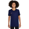 Nike DRI-FIT ACADEMY Detské futbalové tričko, tmavo modrá, XS