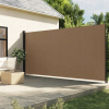 VidaXL Zaťahovacia bočná markíza, taupe, 200 x 500 cm, VÝSUVNÁ BÉŽOVÁ