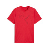 Pánske tričko Puma M TAD ESS HEATHER CAT TEE For All Time Red Heather/Black M