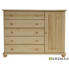 Komoda 66 z masívneho borovicového dreva 125x42x92 Prod (Komoda 66 z masívneho borovicového dreva 125x42x92 Prod)
