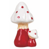 Keramická vianočná dekorácia VDE Tivoli 1996 Fungo, výška 18,5 cm
