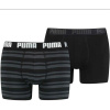 Boxerky Puma HERITAGE STRIPE BOXER 2P - 907838-05 - S
