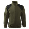 RIMECK JACKET Hi-Q 506 / Fleece bunda, unisex - military zelená XXL