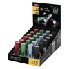 LED ručné kovové svietidlo P3848A, 50 lm, 3× AAA, 24 ks, display box