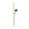 Hansgrohe Raindance Alive Select S Set sprchovej hlavice, tyče a hadice, 3 prúdy, EcoSmart, leštený vzhľad zlata 24603990-HG