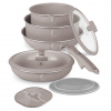 Berlinger Haus BH-8255N 10-dielna súprava riadu Taupe Collection - Taupe Berlinger Haus