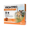 Frontpro 4 - 10 kg 28,3 mg 3 žuvacie tablety