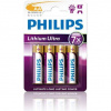 Philips baterie AA Ultra lithium - 4ks FR6LB4A/10