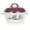 Banquet 18 cm smaltovaný kastrol LAVENDER