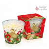 Parafínová vonná sviečka Christmas Eve Golden Apple Bartek Candles