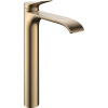 HANSGROHE Vivenis páková batéria pre umývadlové misy CoolStart, bez odtokovej súpravy, výška výtoku 251 mm, kartáčovaný bronz, 75045140