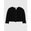 GAP Baby háčkovaný kardigán Čierna 3-6M Čierna Čierna