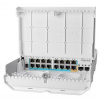 MikroTik Cloud Router Switch CRS318-1Fi-15Fr-2S-OUT - netPower 15FR, 15x LAN PoE in, 1x LAN PoE out, 2x SFP, L5