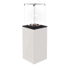 KRATKI PATIO MINI biely plynový ohrievač - manuálny