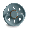 Frigg Moon Phase kaučuk cumlík Stone Blue