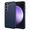 Techsuit Carbon Silicone kryt na Samsung Galaxy S23 FE – modrý KF2327990