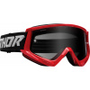 MX okuliare THOR Combat Sand Racer red