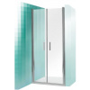 Roth TCN2 90x200cm sprchové dvojkrídlové dvere do niky, profil Brillant, číre sklo 731-9000000-00-02