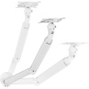 One For All Solid Single white stolový držiak monitoru 33 cm (13) - 88,9 cm (35) výškovo nastaviteľný, Naklápanie + otáčanie, nakláňací; DM 4120