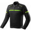 TEXTILNÁ BUNDA REBELHORN ECHO BLACK/FLUO YELLOW XS