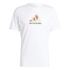 Pánske Tričko ADIDAS GER FAN G T IW0178 – Biela