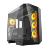 Puzdro darkFlash DY470 Midi Tower čierne (DY470 BLACK)