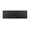 RAPOO Klávesnice E9310M, Bezdrátová 2.4GHz, Bluetooth, CZ/SK, černá 525765