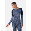 Funkčné tričko s dlhým rukávom Kari Traa MALIA 623580 tmavomodrá XS