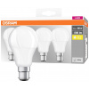 OSRAM HOMELIGHTING 4058075819511 LED Energetická třída (EEK2021) F (A - G) B22d klasická žárovka 8.5 W = 60 W teplá bílá (Ø x d) 60 mm x 107 mm 4 ks