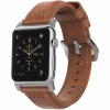 Nomad Horween Traditional kožený remienok pre Apple Watch – 42 mm/44 mm – strieborné zapínanie STRAP-42MM-NS-HOR-B2 - možnosť vrátiť tovar ZADARMO do 30tich dní