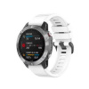Silikónový remienok FIXED Silicone Strap pre Garmin QuickFit 22mm, biely