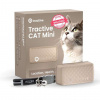 Tractive GPS CAT Mini, GPS sledovanie polohy a aktivity pre mačky, hnedá TRCAT5BR