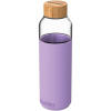 QUOKKA Sklenená fľaša na vodu Flow 660 ml, Quokka, lilac