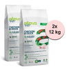 Alleva HOLISTIC dog adult medium chicken & duck 2 x 12 kg