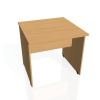 Hobis Rokovací stôl Gate, 80x75,5x80 cm, buk/buk