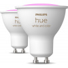 Philips SADA 2x LED RGBW Stmievateľná žiarovka Hue WACA GU10/4,2W/230V 2000-6500K