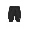 CEP běžecké šortky 2 v 1 - pánské - černá Velikost: M