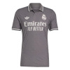 adidas Real Madrid Short Sleeve Performance T-Shirt Charcoal S