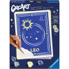 Ravensburger CreArt - znamení zvěrokruhu Lev, malba