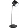Globo Lighting Meeya stolová lampa 1x6 W čierna-strieborná 58454B