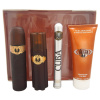 Cuba Gold SET: Toaletná voda 100ml + Toaletná voda 35ml + Voda po holení 100ml + Sprchový gél 200ml pre mužov