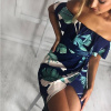 Dámske letné šaty Blue Summer Modrá Farba: Modrá, Veľkosť: L/XL