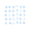 Vánoční řetěz Nano 30LED 3xAA CW TM RETLUX RXL258