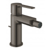 Grohe Lineare Bidetová batéria s výpusťou, kefovaný Hard Graphite 33848AL1-GR