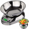 Kuchynská váha Verk Group TYL-907D strieborná/sivá 5 kg
