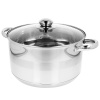Hrniec, kastrol - Veľký hrniec s vekom 8 L Hoffner 26cm hrnca (Hrniec, kastrol - Veľký hrniec s vekom 8 L Hoffner 26cm hrnca)