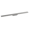 Hansgrohe RainDrain Original - Lineárny sprchový žľab 100 cm, s roštom, kefovaná nerezová oceľ 56200800