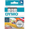 páska DYMO 43610 D1 Black On Transparent Tape (6mm) (S0720770)